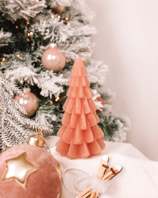Christmas Tree Candle Brique Small
