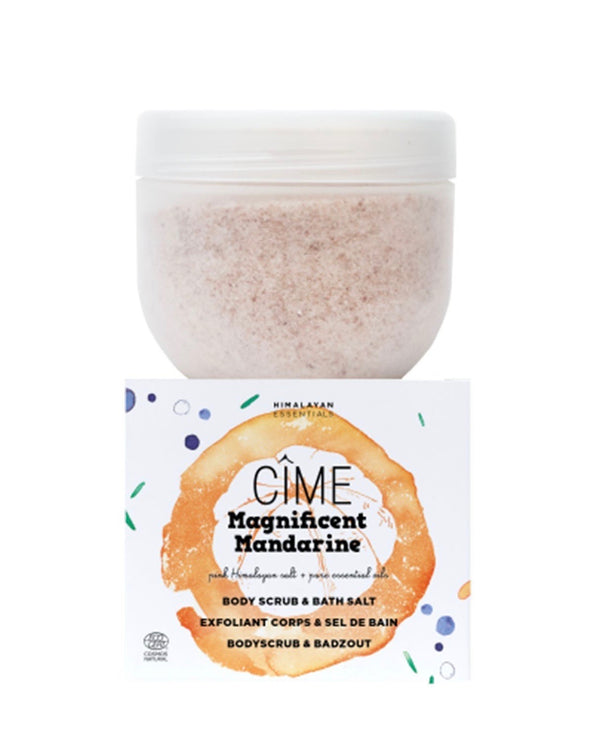 Cîme Magnificent Mandarine | Body scrub & bath salt