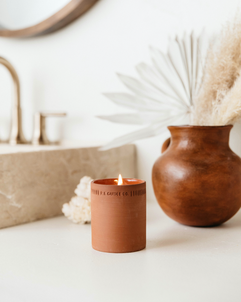 Night-Blooming Jasmine Terra Candle Blaise Boutique