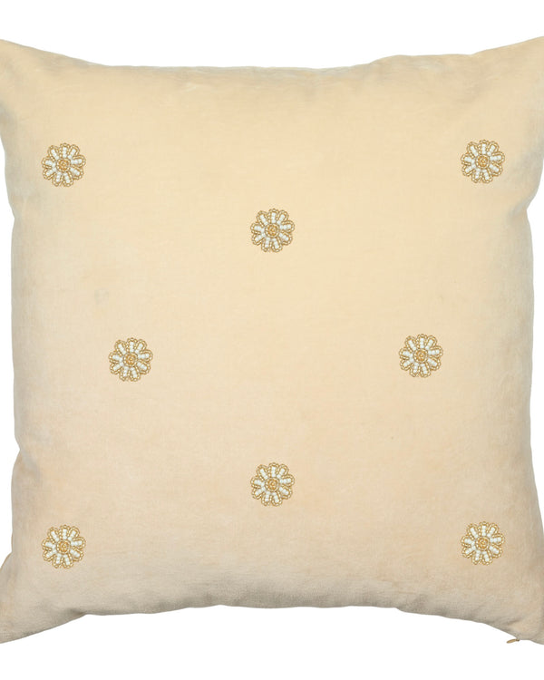 Velvet Daisies Sand Cushion Cover