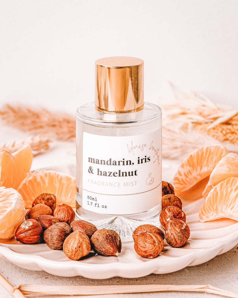 The Blaise Boutique Fragrance Mist - Mandarin, Iris & Hazelnut